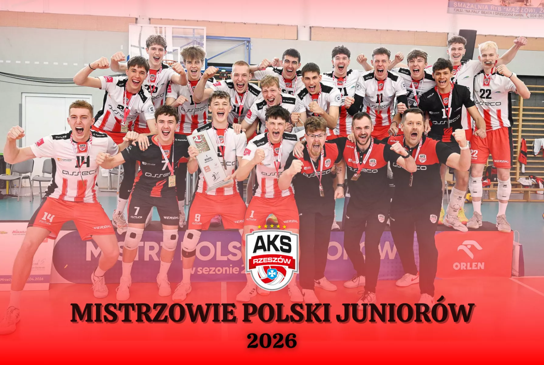 JESTEŚMY MISTRZAMI POLSKI JUNIORÓW 2026
